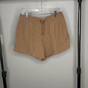 Tan Women's Athletic Shorts